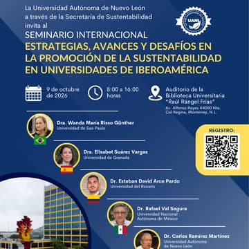 Cover Image for Seminario de Secretaria de Sustentabilidad