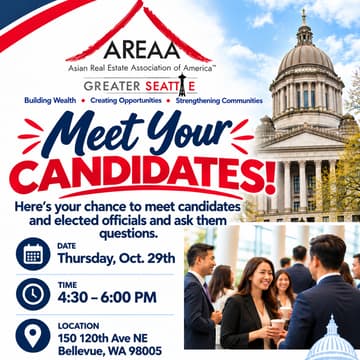 Cover Image for AREAA Meet Your Candidates Event!