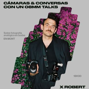 Cover Image for 08mm talks: sobre fotografía analógica en bodas con Robert Marcillas