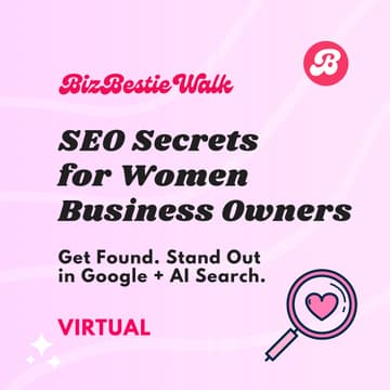Cover Image for SEO Secrets for Women Business Owners ✦ Virtual