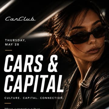 Cover Image for Cars & Capital "AfterGlow"
