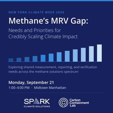 Cover Image for Methane's MRV Gap: Needs and Priorities for Credibly Scaling Climate Impact