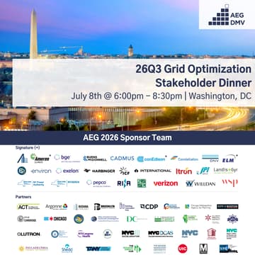 Cover Image for 26Q3 DMV Dinner: Grid Optimization