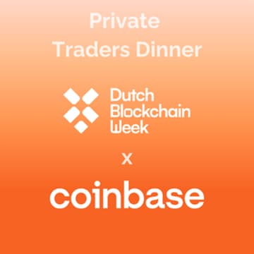 Cover Image for Coinbase x Dutch Blockchain Week private Dinner