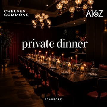 Cover Image for a16z dinner