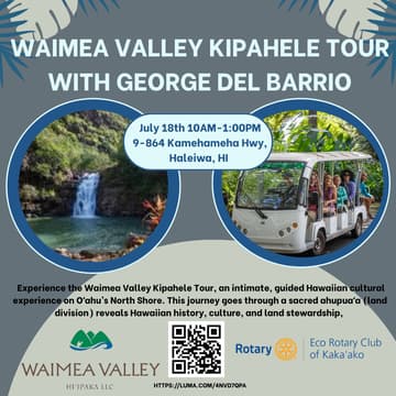 Cover Image for Private Member Tour with Waimea Valley