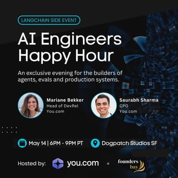 Cover Image for AI Engineers Happy Hour — LangChain Side Event