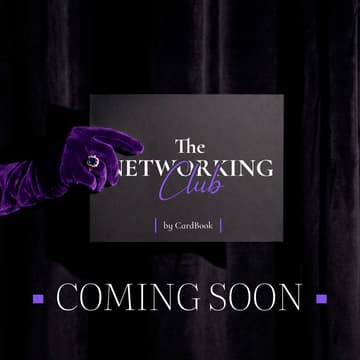Cover Image for Networking Club by CardBook: Coming Soon! 🚀