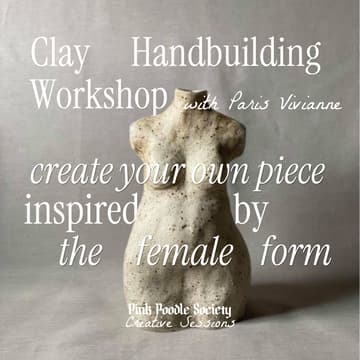 Cover Image for Amsterdam | Female Forms: A Clay Hand Building Workshop on Female Forms with Paris Vivianne