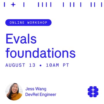 Cover Image for Online workshop: Evals foundations