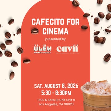 Cover Image for Cafecito for Cinema: Series Premiere