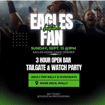 Cover Image for Eagles Fan Festival (Tailgate & Watch Party)