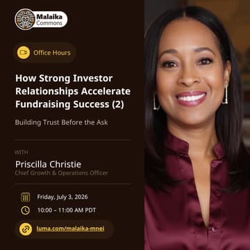 Cover Image for Office Hours with Priscilla Christie