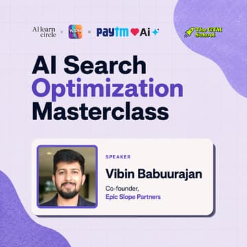 Cover Image for AI Search Optimisation Masterclass