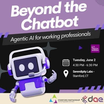 Cover Image for Beyond the Chatbot: Agentic AI for Working Professionals #CTTechWeek
