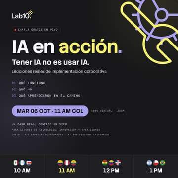 Cover Image for IA en acción:Tener IA no es usar IA.