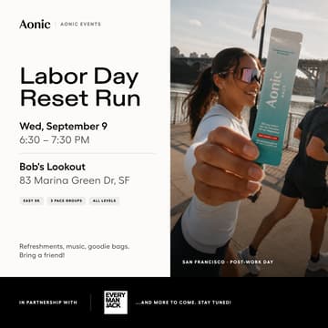 Cover Image for Labor Day Reset Run With Aonic