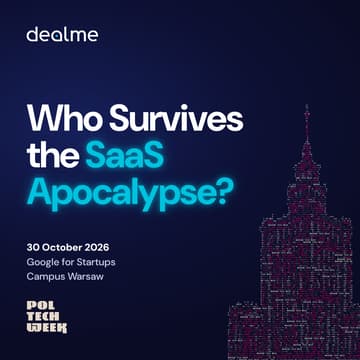 Cover Image for Who Survives the SaaS Apocalypse? @ Poland Tech Week 2026