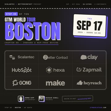 Cover Image for GTM World Tour · Boston