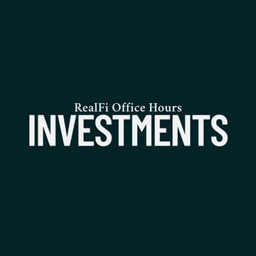 Cover Image for RealFi Office Hours #7: Investments, with Harry & David