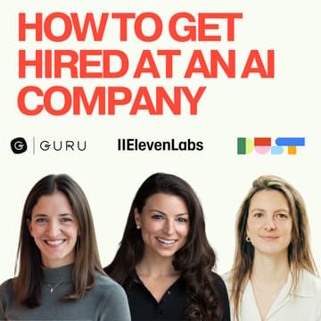 Cover Image for [The Lounge] Monthly session: How to Get Hired at an AI Company