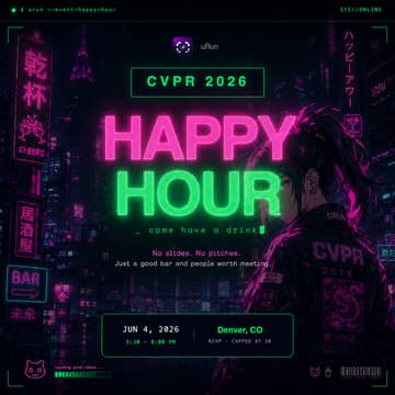 Cover Image for uRun Happy hour @ CVPR 2026