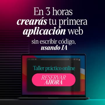 Cover Image for Crea tu aplicación GRATIS con Inteligencia Artificial (sin saber programación)