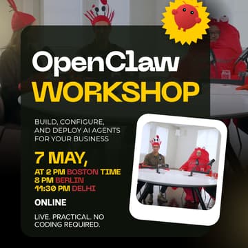 Cover Image for OpenClaw AI Agents That Actually Work: A Hands-On Workshop for Business Leaders