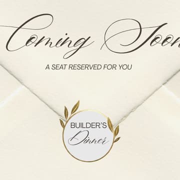 Cover Image for The Builder's Dinner Chicago