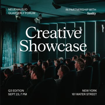 Cover Image for Creative Showcase / Q1 Forum