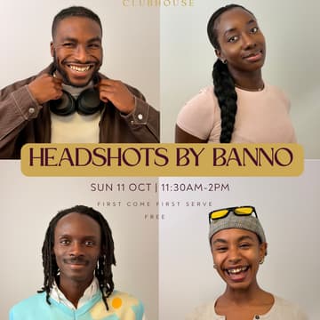 Cover Image for YAAD Clubhouse: Work, Create and Lounge + Free Headshot session (Sundays)