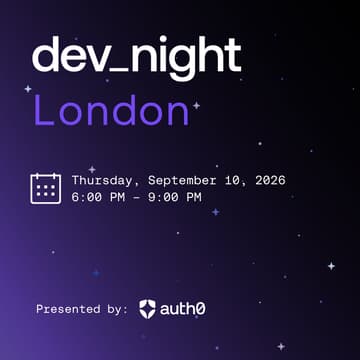 Cover Image for dev_night London: The Actionable Agent