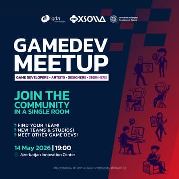 Cover Image for 🇦🇿 GameDev Meetup #1 - Teambuilding Series