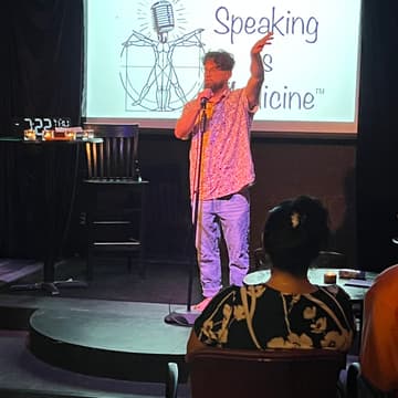 Cover Image for Speaking is Medicine™: Open Mic Night of Healing Stories