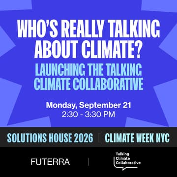 Cover Image for Who’s Really Talking About Climate? With The Talking Climate Collaborative
