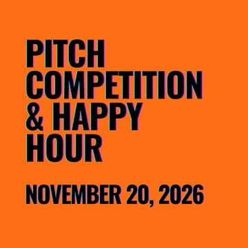 Cover Image for AI Startup Pitch Competition & Networking Happy Hour | Tech Weekend