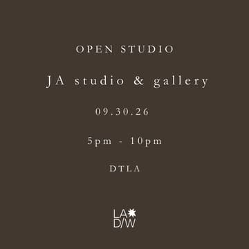 Cover Image for JA studio & gallery — open studio