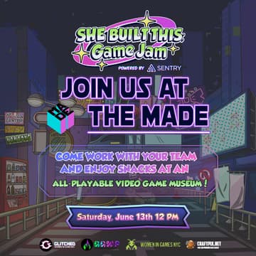 Cover Image for She Built This: Game Jam - The MADE