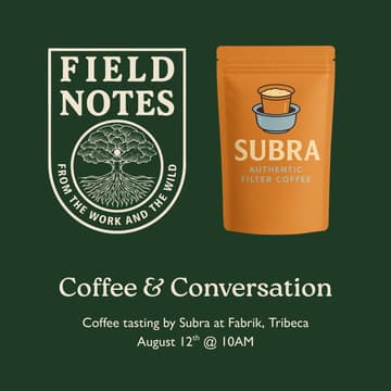 Cover Image for Coffee & Conversation: A Field Note in Real Time