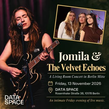 Cover Image for Jomila & The Velvet Echoes @ DATA SPACE