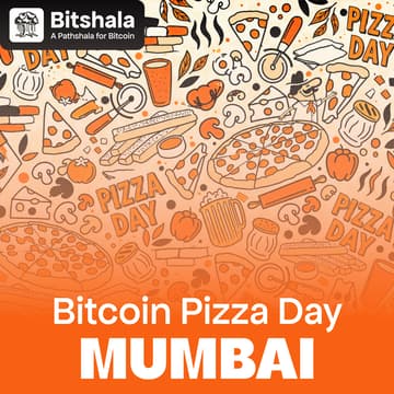 Cover Image for Bitcoin Pizza Day with Bitshala (Andheri, Mumbai)