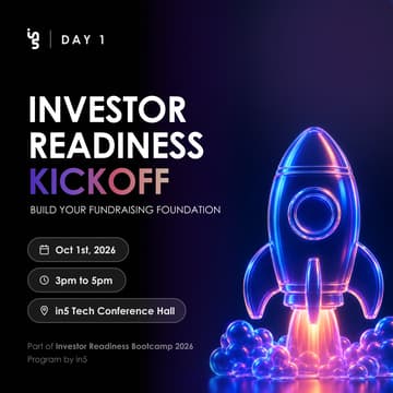 Cover Image for Investor Readiness Kickoff: Build Your Fundraising Foundation 🚀