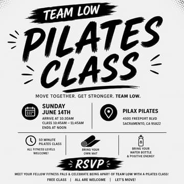 Cover Image for Team Low x Pilax Pilates