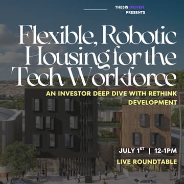Cover Image for Flexible, Robotic Housing for the Tech Workforce: A Deep Dive on REthink Development