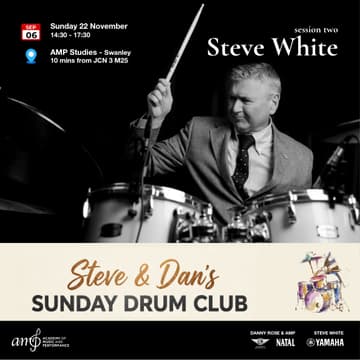 Cover Image for Sunday Drum Club with Steve White