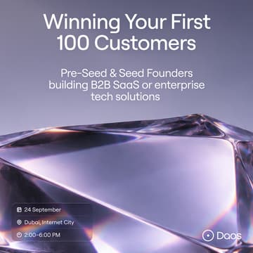 Cover Image for MASTERCLASS: WINNING YOUR FIRST 100 CUSTOMERS