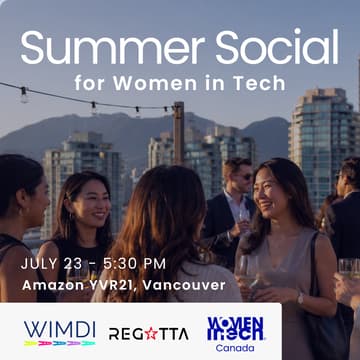Cover Image for A Summer Social for Women in Tech