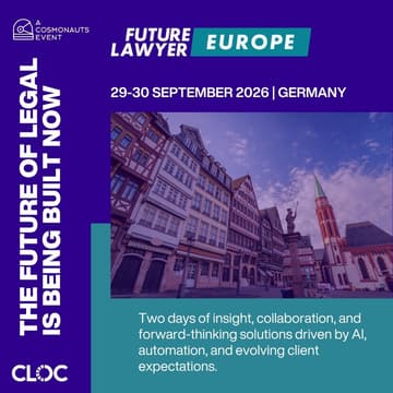 Cover Image for CLOC Germany: What does Legal Ops really need?