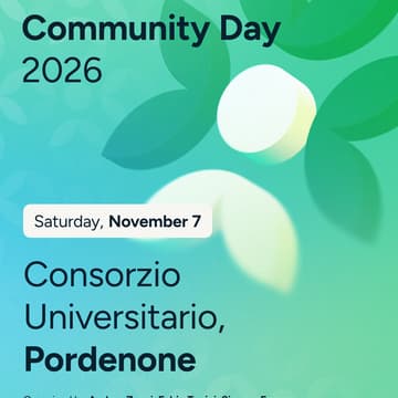 Cover Image for Home Assistant conosciamoci! Community Day