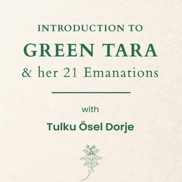 Cover Image for Meet Green Tara, with Tulku Ösel Dorje